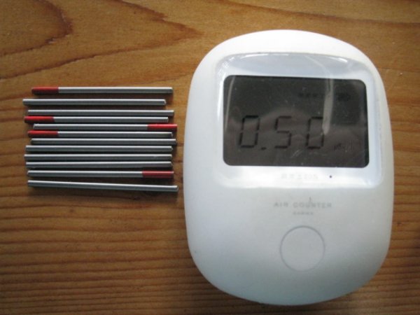 画像2: タングステン電極棒3.2mmー50mm 8本 (2)